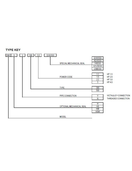 Pompa Ebara DWC 300/1,5 IE3